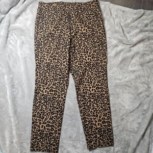 Time and Tru Women’s Leopard Print Pants Size 18